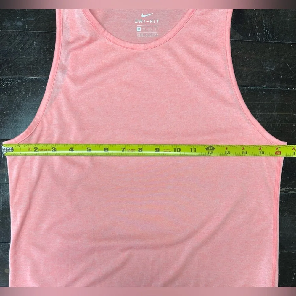 Nike Dri-fit Heathered Pink Athletic Tank Sz XS-LIKE NEW!